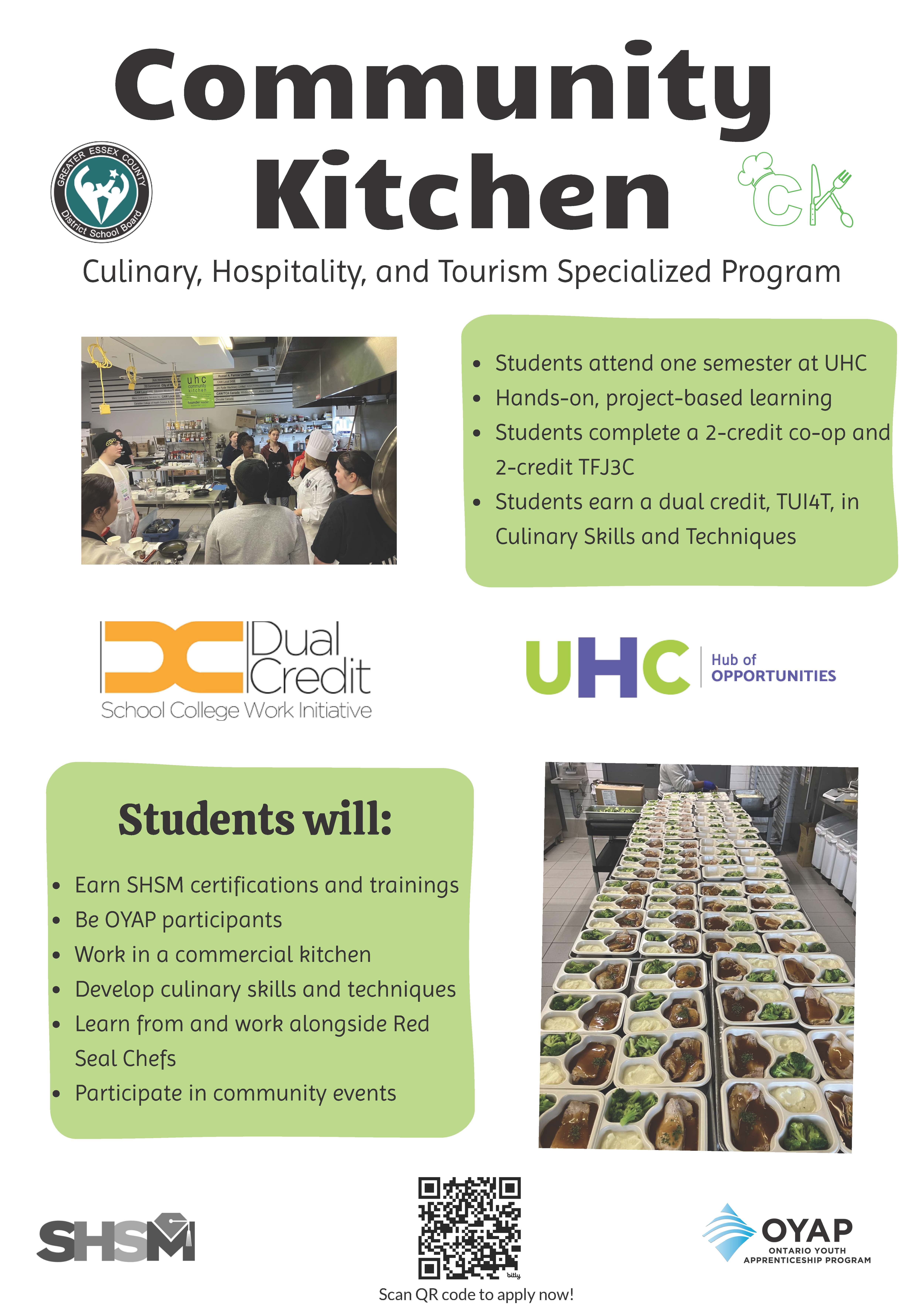 Community Kitchen Flyer