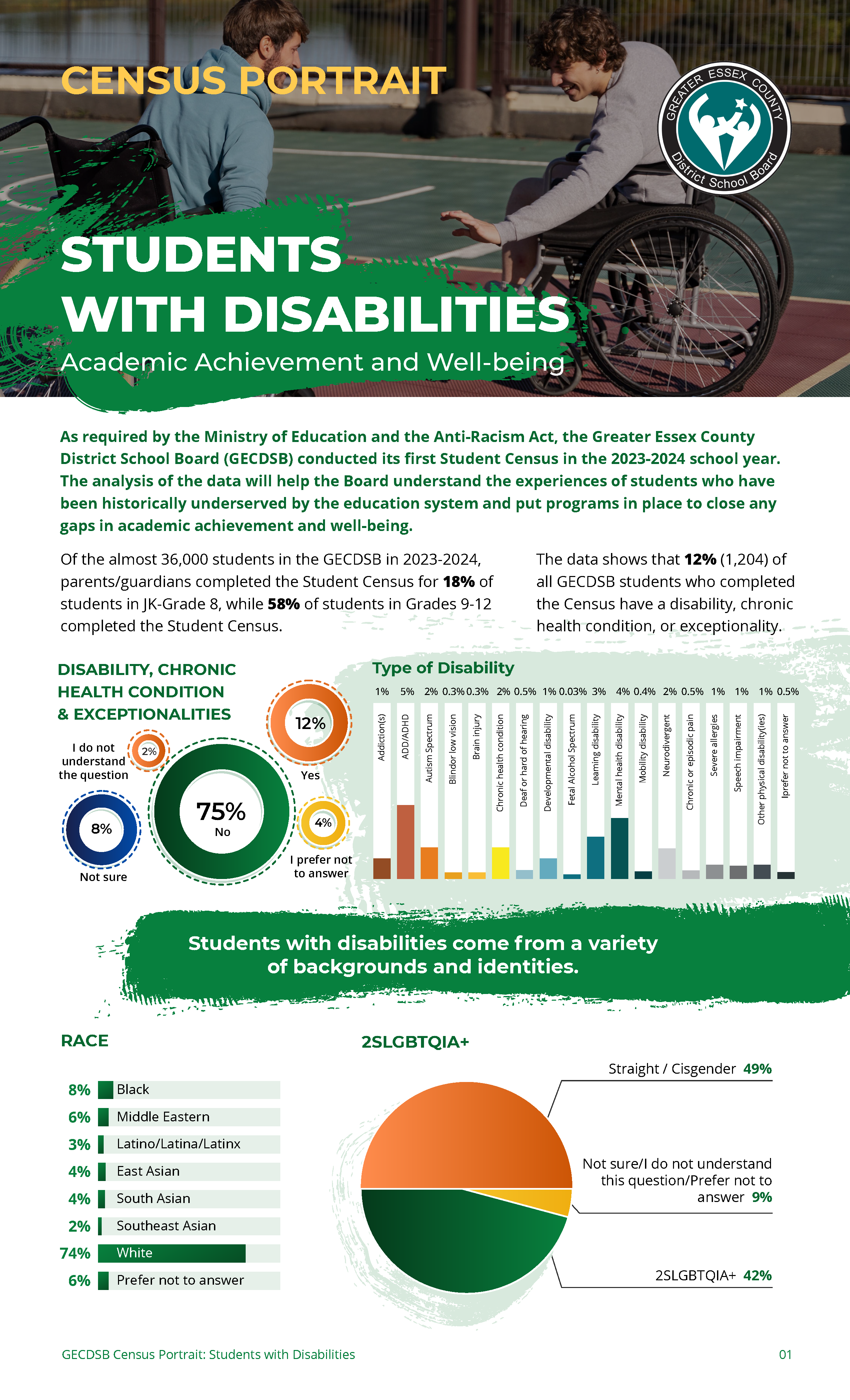 Students with Disabilities Census Portrait
