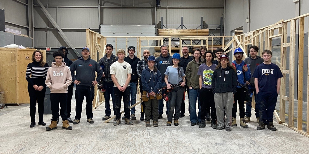 ECP students at Local Carpenter's Union 