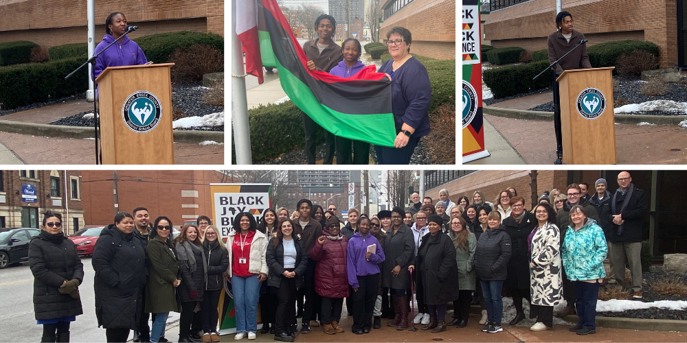 Black History Month - Pan African Flag Raising 