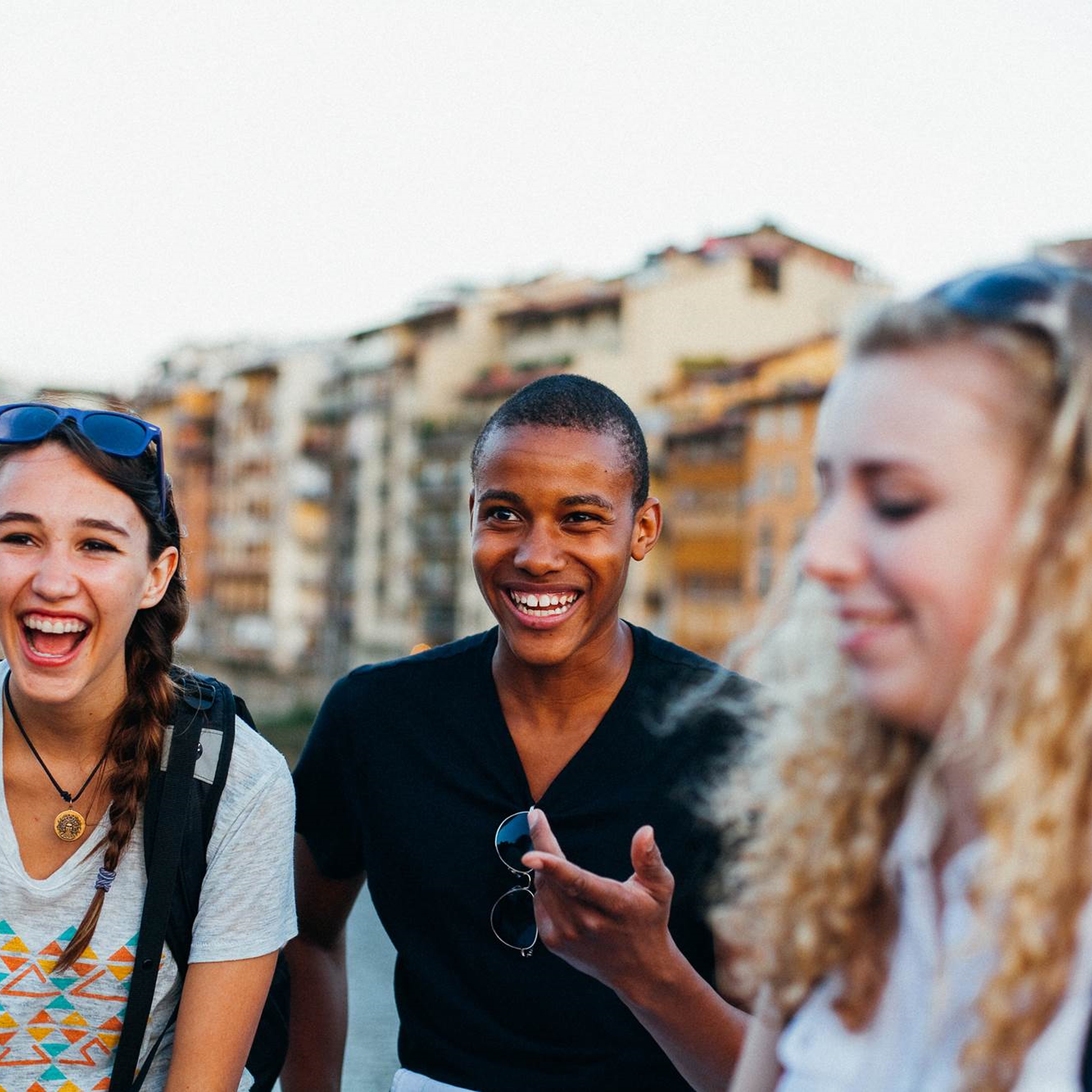 Students travelling